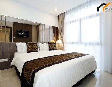 flat bedroom microwave condominium deposit